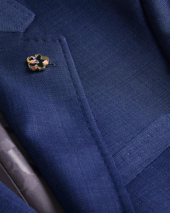 Ted Baker Upsalaj Navy Wool Suit Jacket Navy Clothing Men TLPL1607
