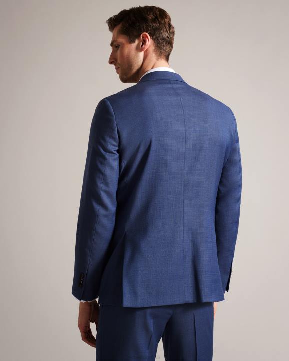 Ted Baker Upsalaj Navy Wool Suit Jacket Navy Clothing Men TLPL1607