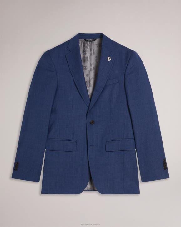 Ted Baker Upsalaj Navy Wool Suit Jacket Navy Clothing Men TLPL1607