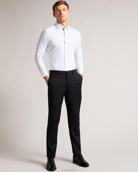 Ted Baker Witone Long Sleeve Shirt White Clothing Men TLPL1237