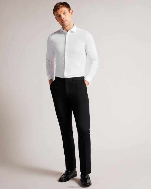 Ted Baker Witree Long Sleeve Shirt White Clothing Men TLPL1231