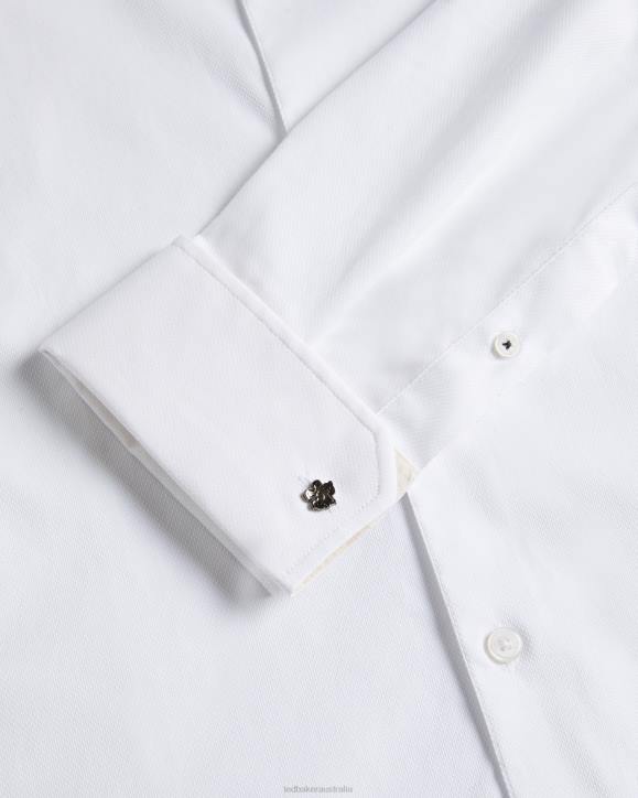 Ted Baker Witree Long Sleeve Shirt White Clothing Men TLPL1231