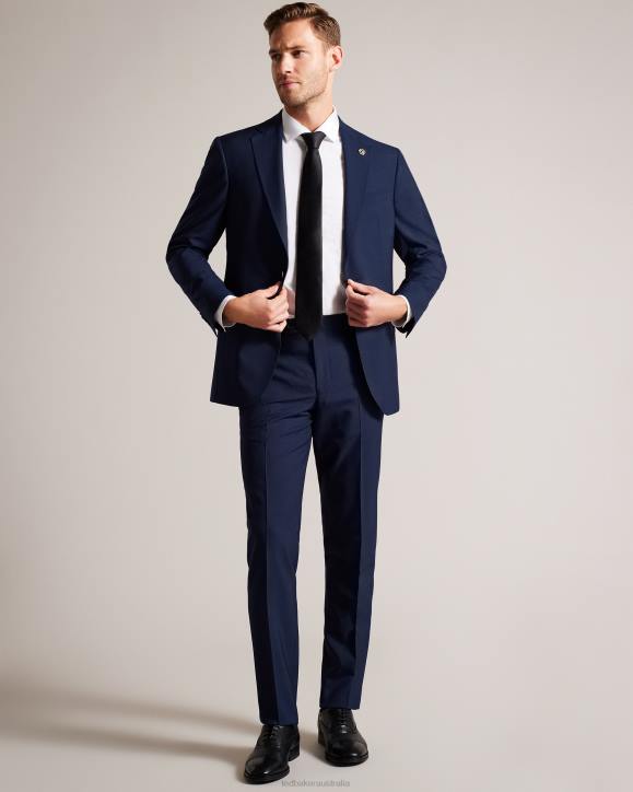 Ted Baker Jvjktbl Slim Fit Suit Jacket BRT-BLUE Clothing Men TLPL1353