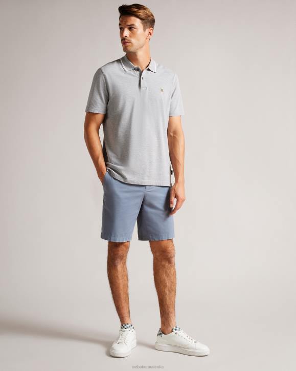 Ted Baker Ashfrd Chino Shorts MID-BLUE Clothing Men TLPL1330