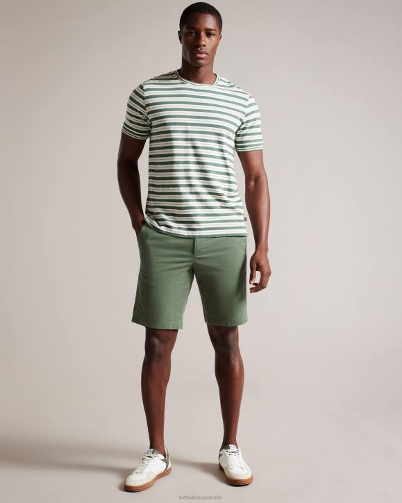 Ted Baker Ashfrd Chino Shorts OLIVE Clothing Men TLPL1372