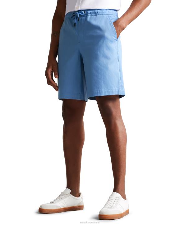 Ted Baker Mordon Twill Drawstring Shorts BLUE Clothing Men TLPL1571