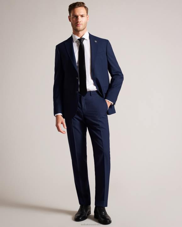 Ted Baker Jvtrsbl Slim Fit Suit Trousers BRT-BLUE Clothing Men TLPL1420