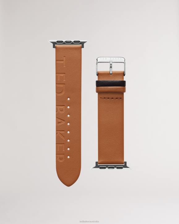 Ted Baker Tinium Leather Apple Watch Strap Tan Accessories Women TLPL2007